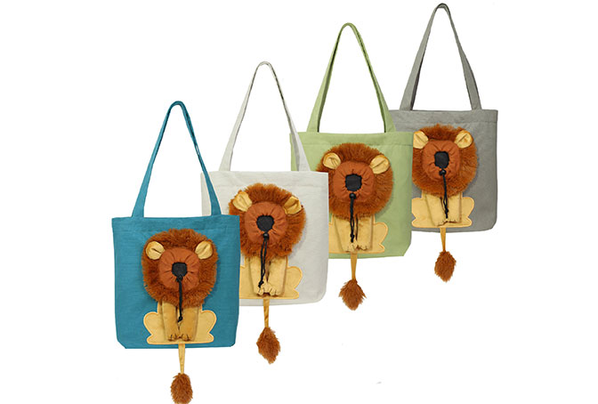 Pet carrier bag canvas