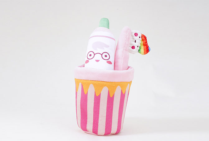 Pet toy bathroom items