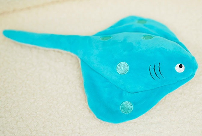 Pet toy Octopus starfish and manta ray